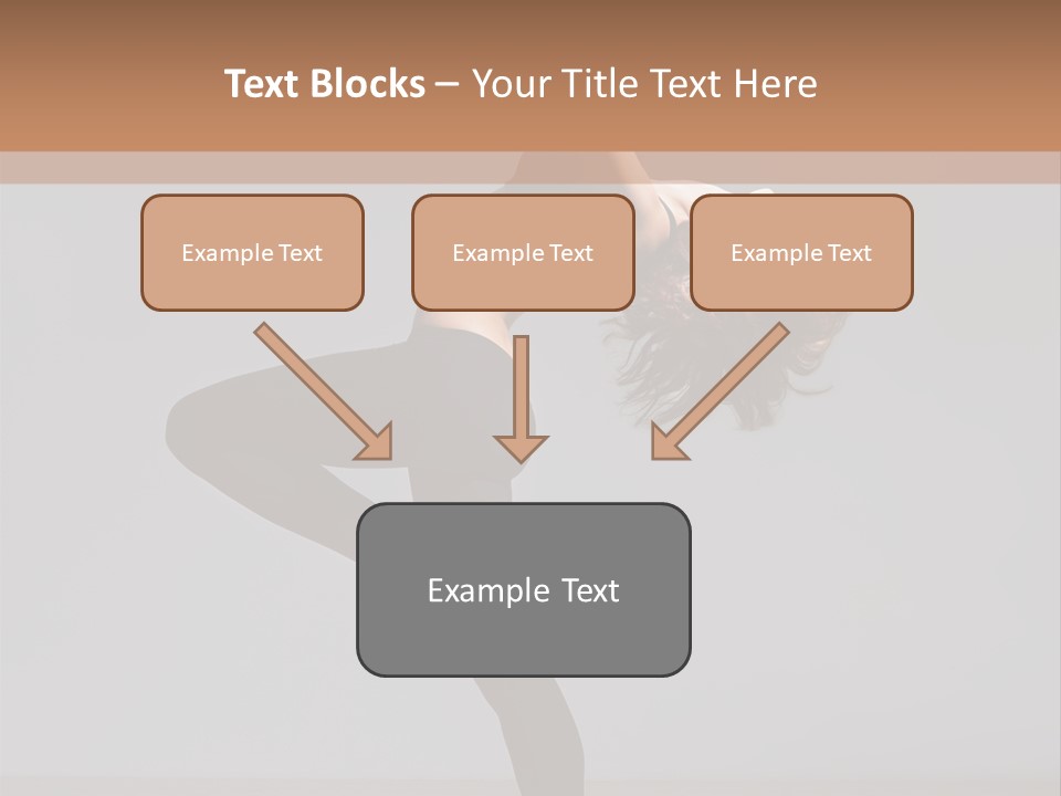 Flexibility One Gymnastic PowerPoint Template