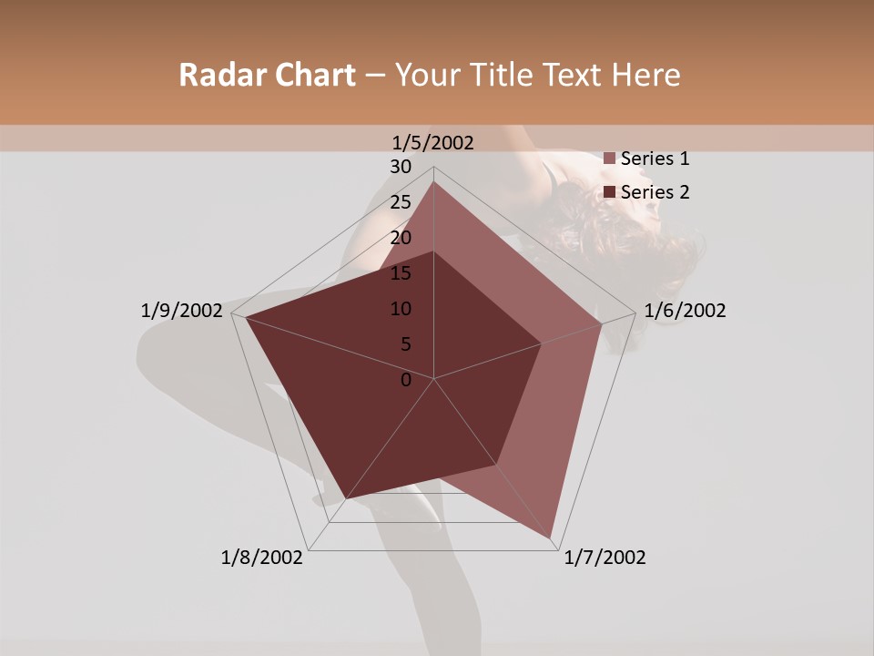 Flexibility One Gymnastic PowerPoint Template