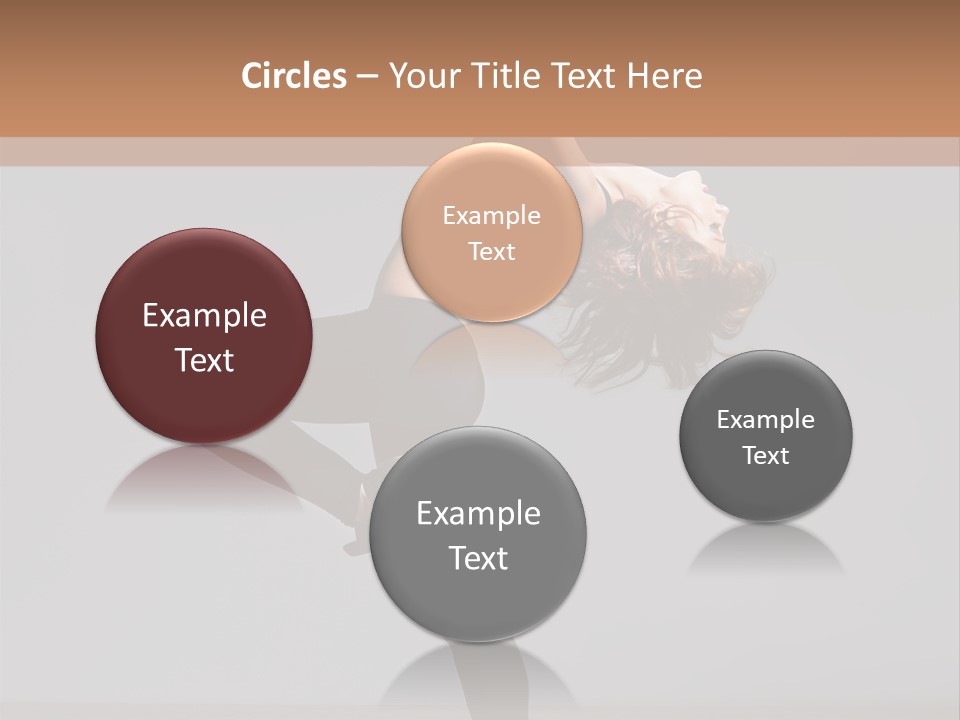 Flexibility One Gymnastic PowerPoint Template