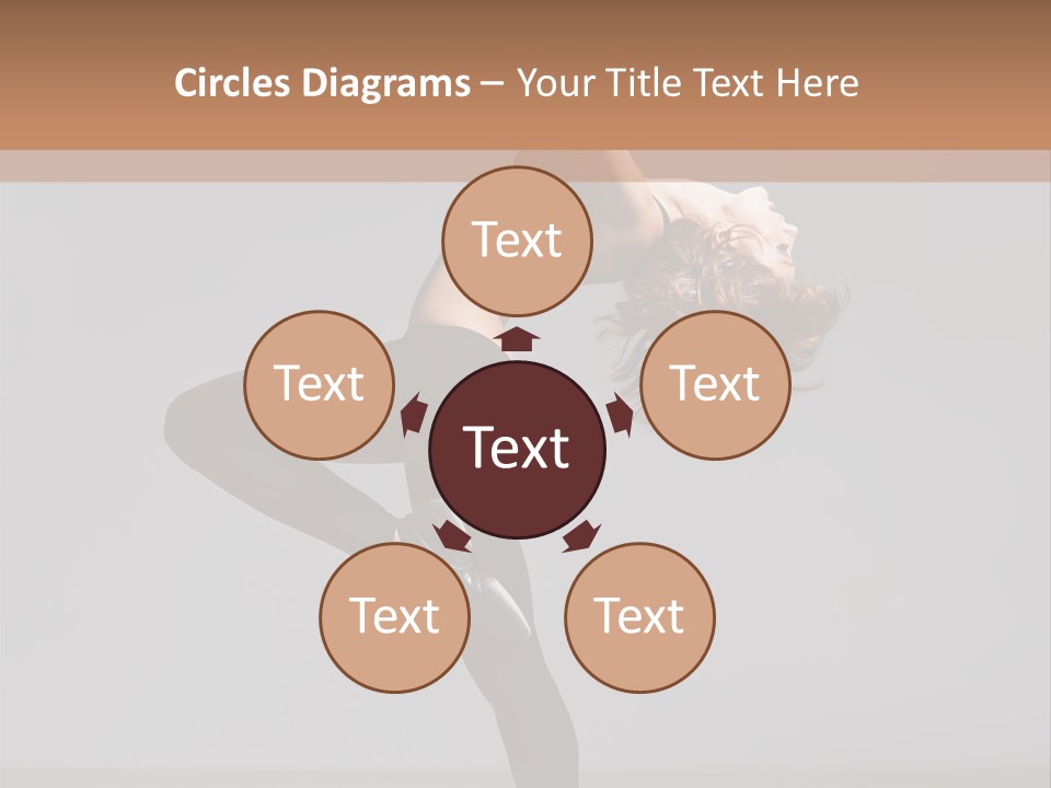 Flexibility One Gymnastic PowerPoint Template