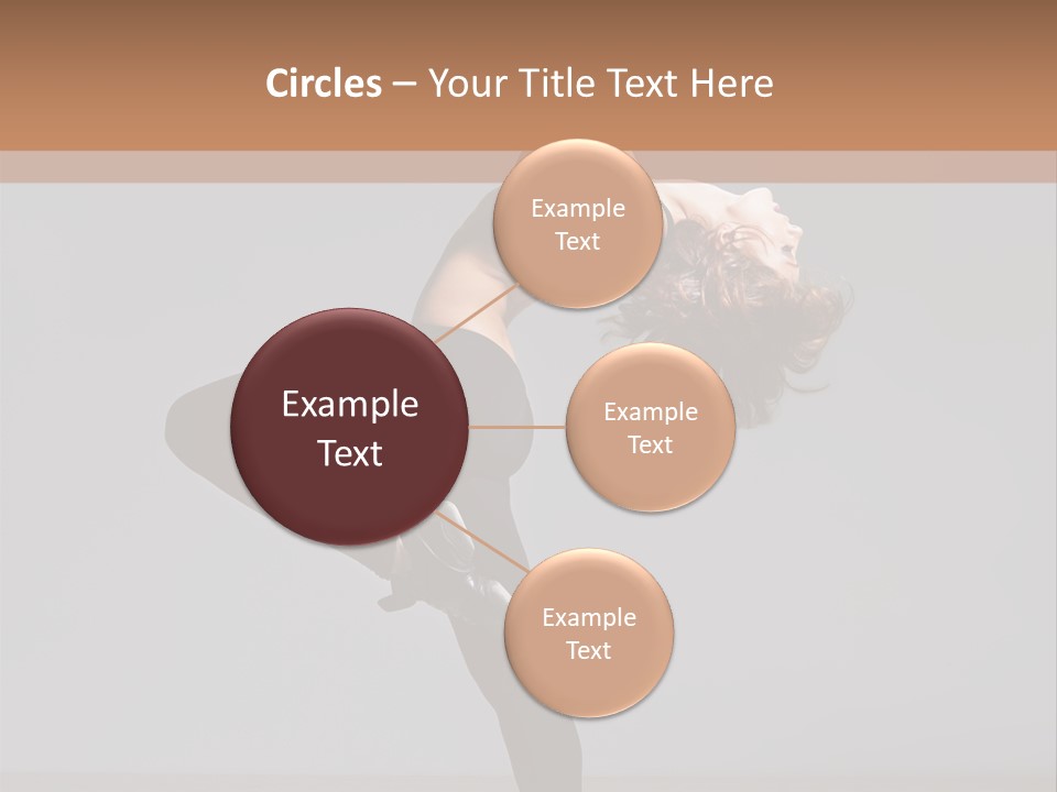 Flexibility One Gymnastic PowerPoint Template