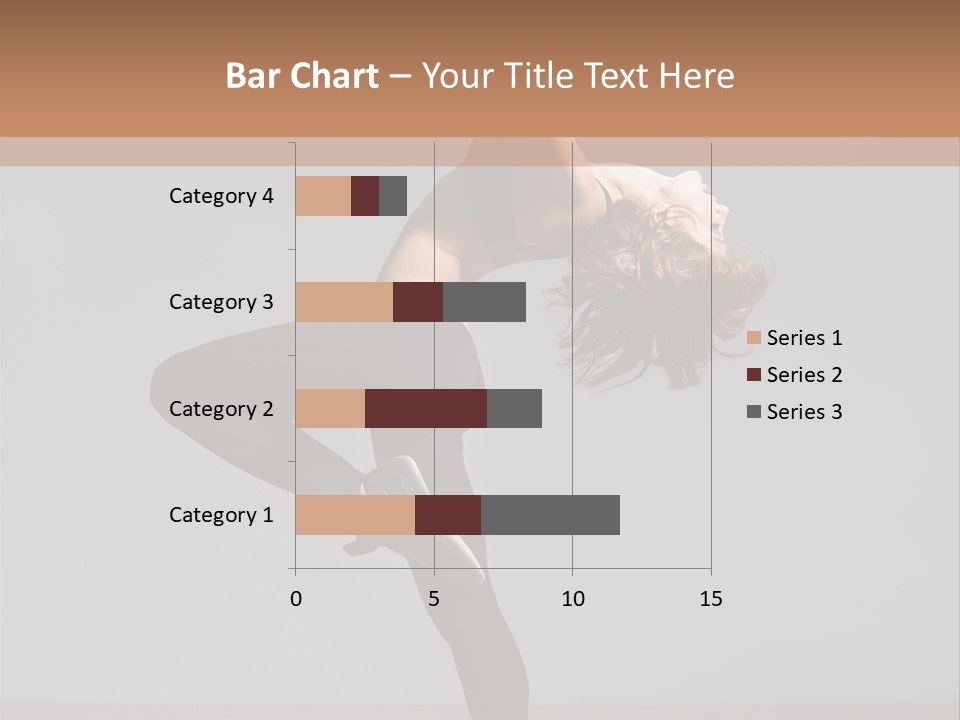 Flexibility One Gymnastic PowerPoint Template