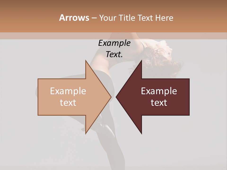 Flexibility One Gymnastic PowerPoint Template