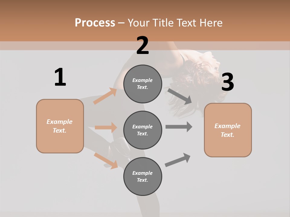 Flexibility One Gymnastic PowerPoint Template