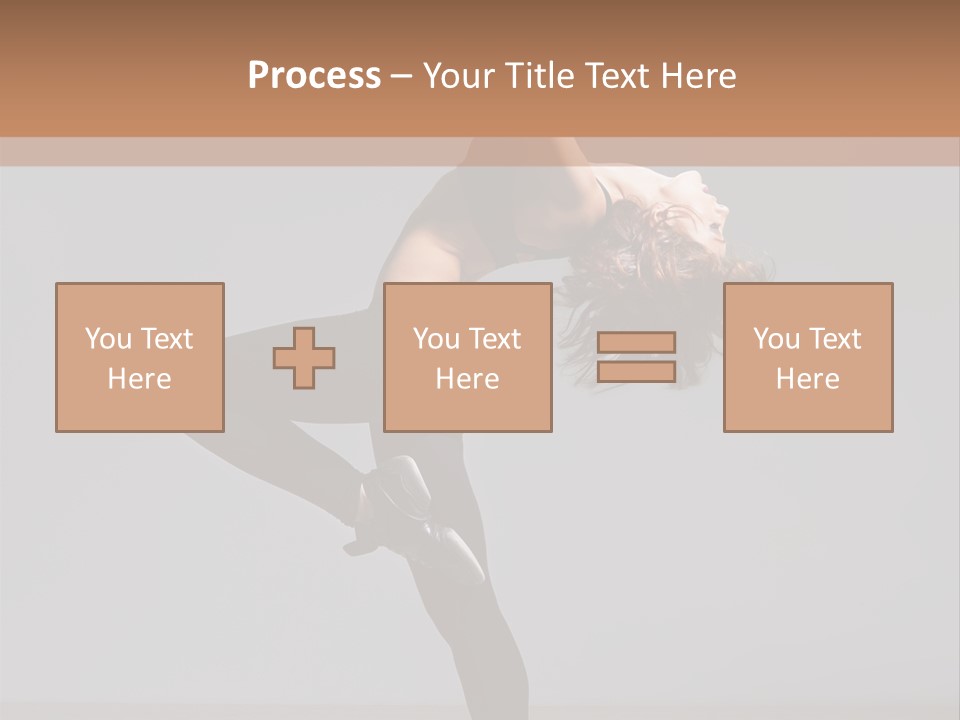 Flexibility One Gymnastic PowerPoint Template