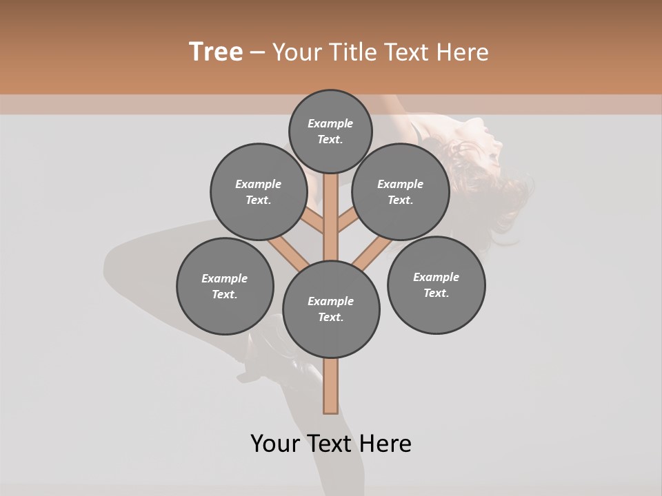 Flexibility One Gymnastic PowerPoint Template
