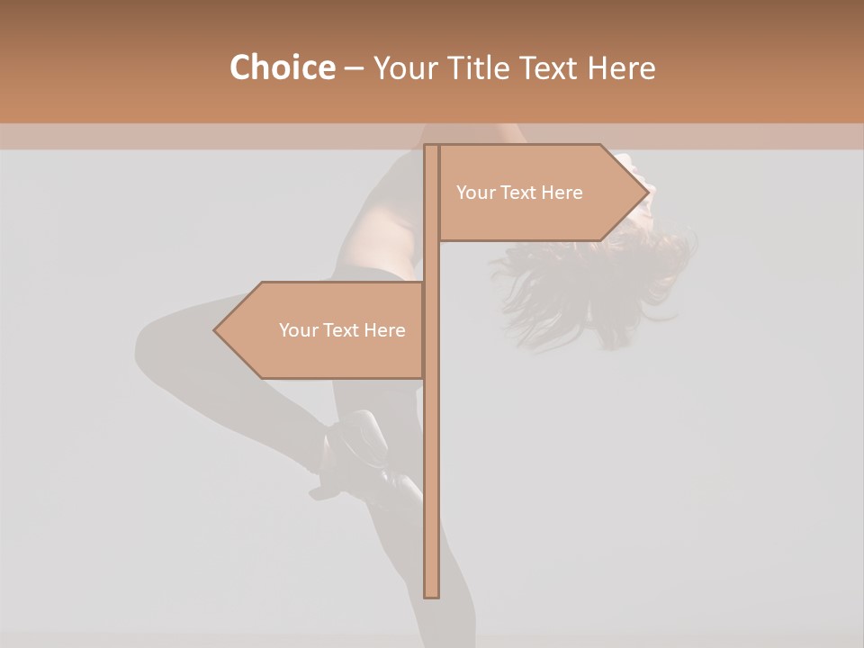 Flexibility One Gymnastic PowerPoint Template