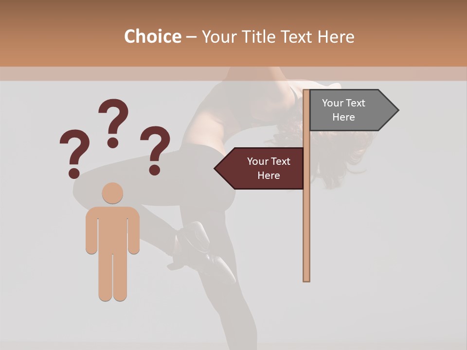 Flexibility One Gymnastic PowerPoint Template