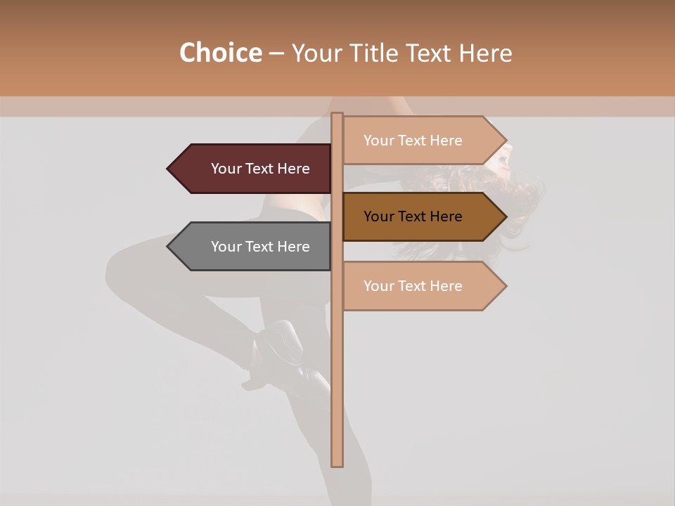 Flexibility One Gymnastic PowerPoint Template