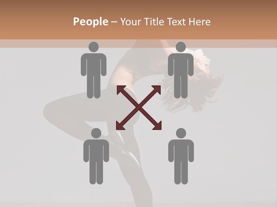 Flexibility One Gymnastic PowerPoint Template