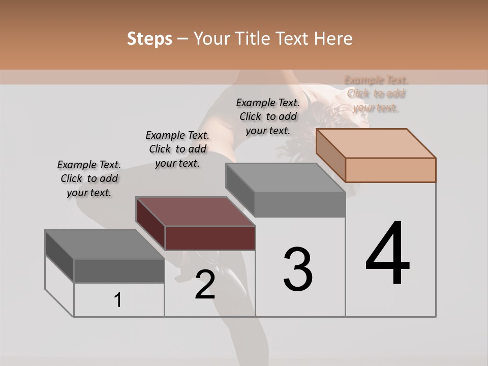 Flexibility One Gymnastic PowerPoint Template