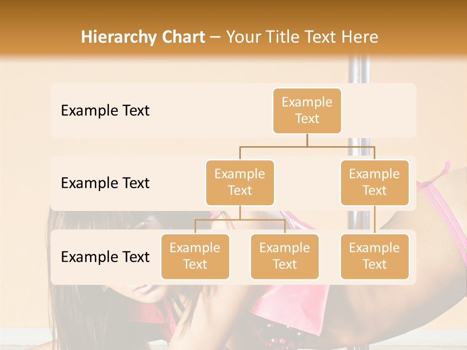 Activity Down Woman PowerPoint Template