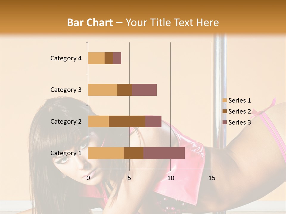 Activity Down Woman PowerPoint Template
