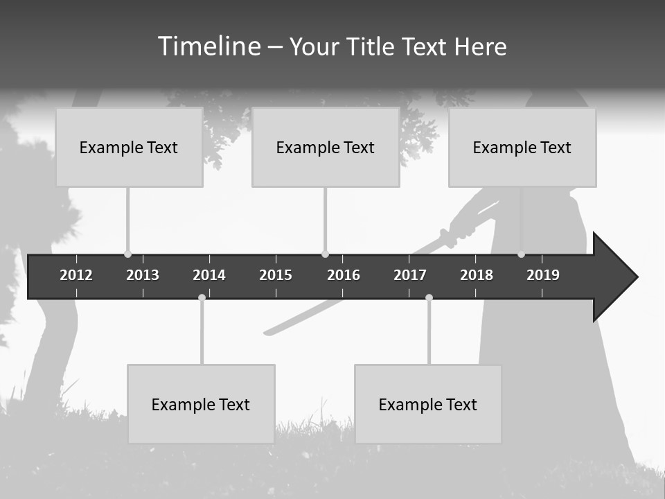 Combative Asian War PowerPoint Template