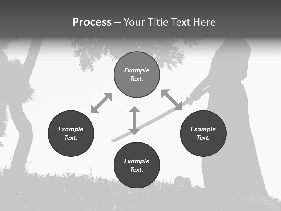 Combative Asian War PowerPoint Template