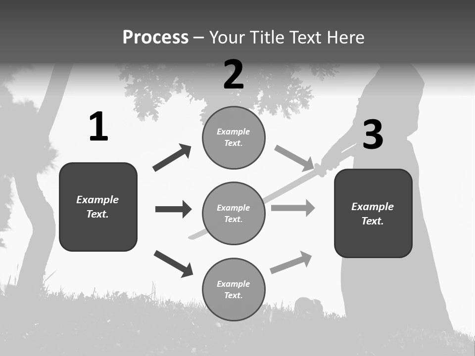 Combative Asian War PowerPoint Template