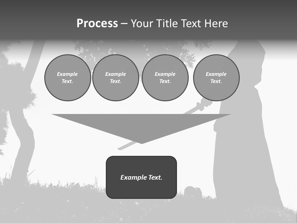 Combative Asian War PowerPoint Template