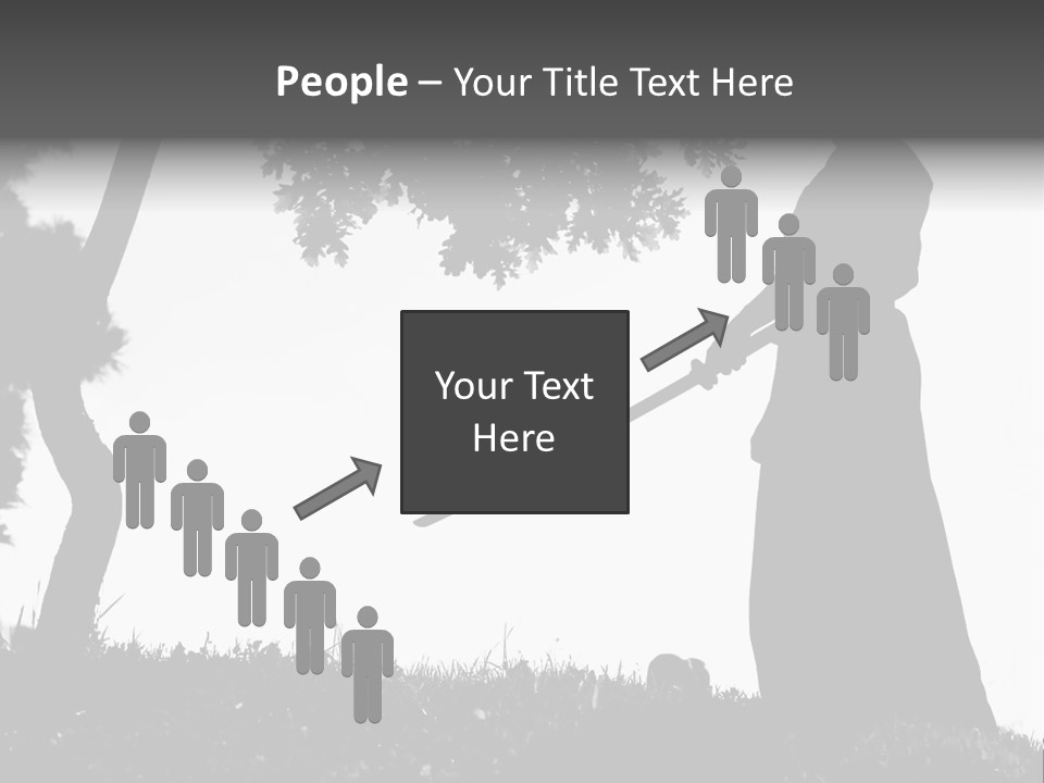 Combative Asian War PowerPoint Template