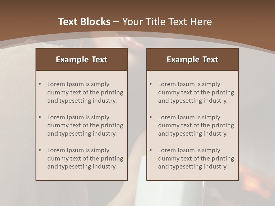 Elegance People  PowerPoint Template