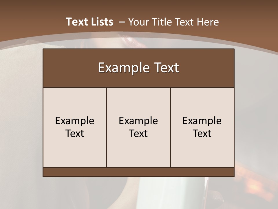 Elegance People  PowerPoint Template