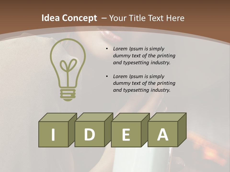 Elegance People  PowerPoint Template