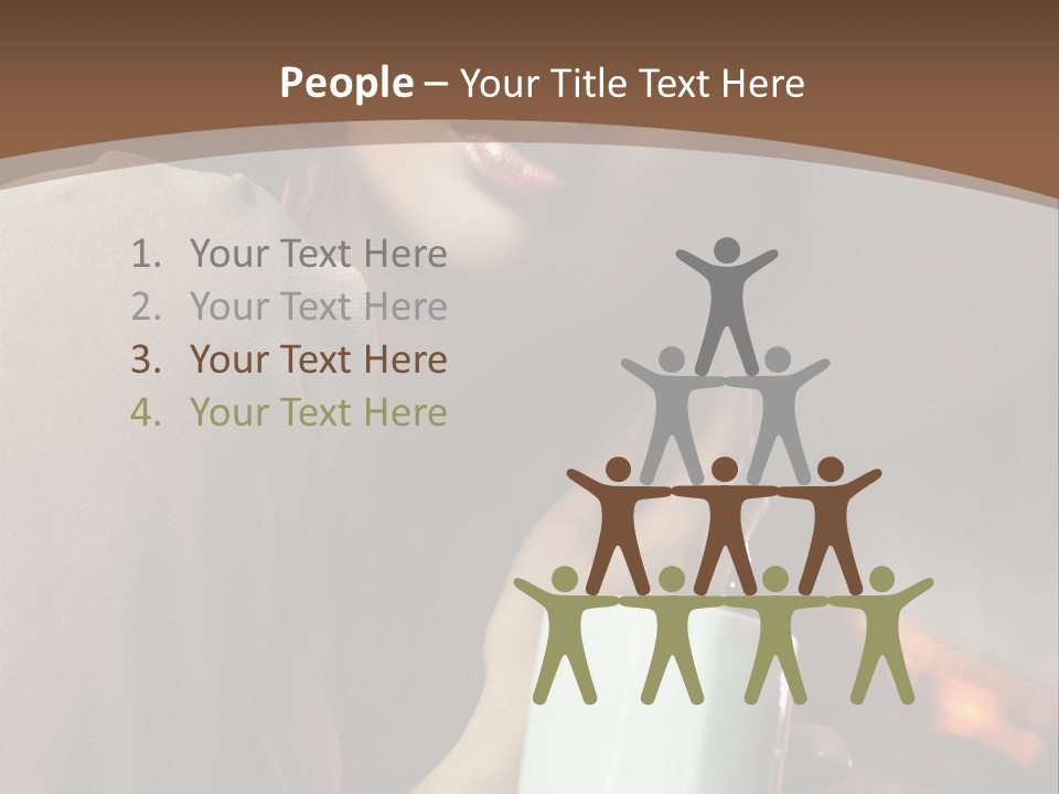 Elegance People  PowerPoint Template