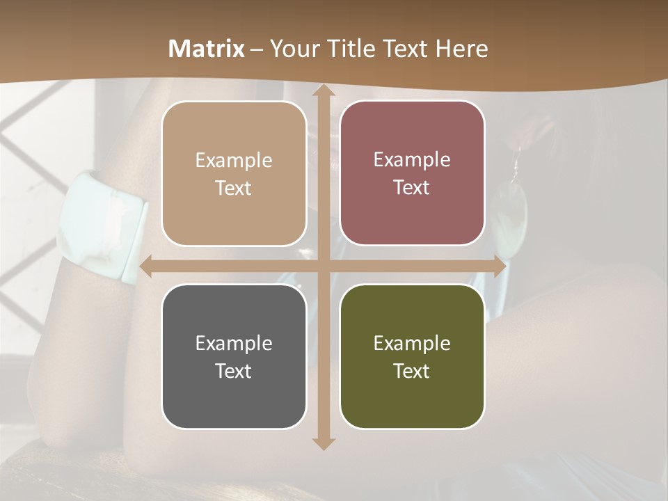 Figure Lips Passion PowerPoint Template