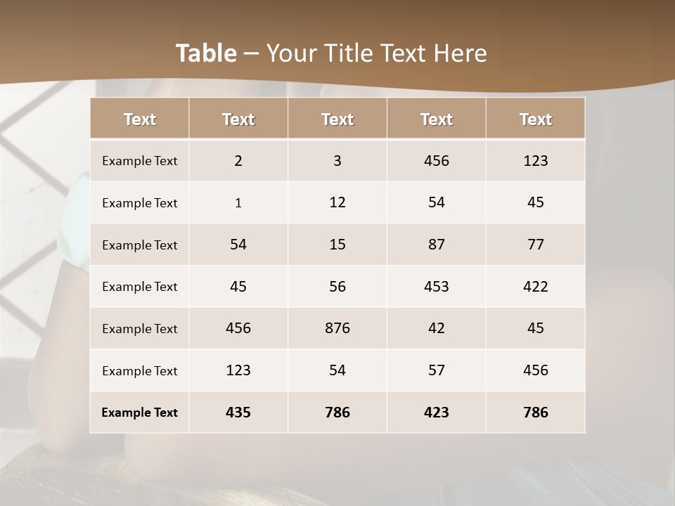 Figure Lips Passion PowerPoint Template