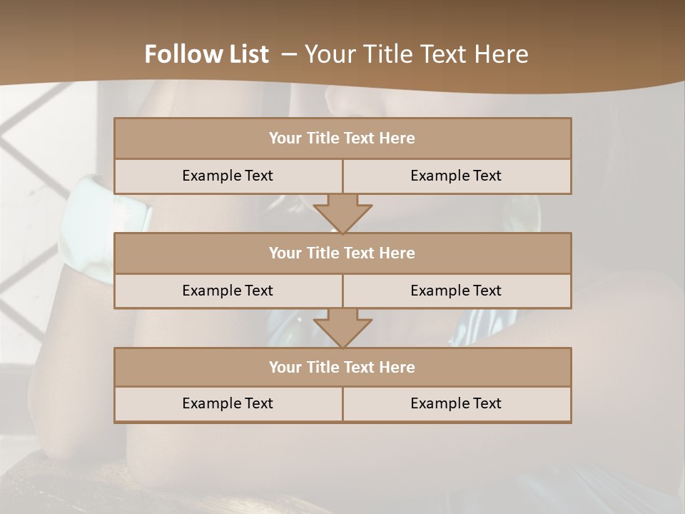 Figure Lips Passion PowerPoint Template