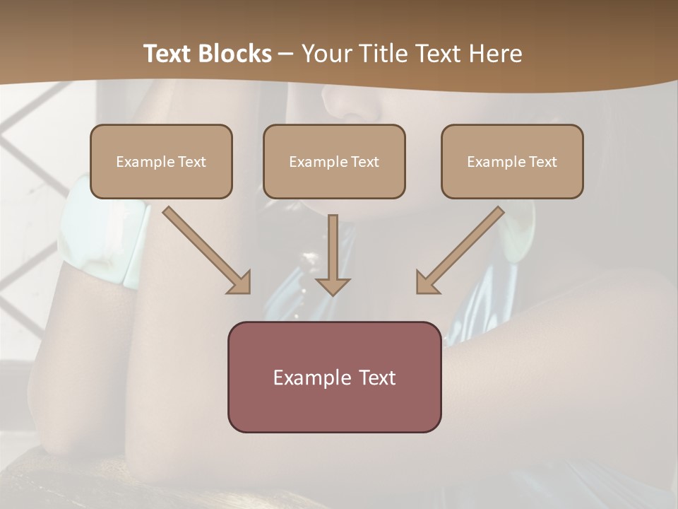 Figure Lips Passion PowerPoint Template