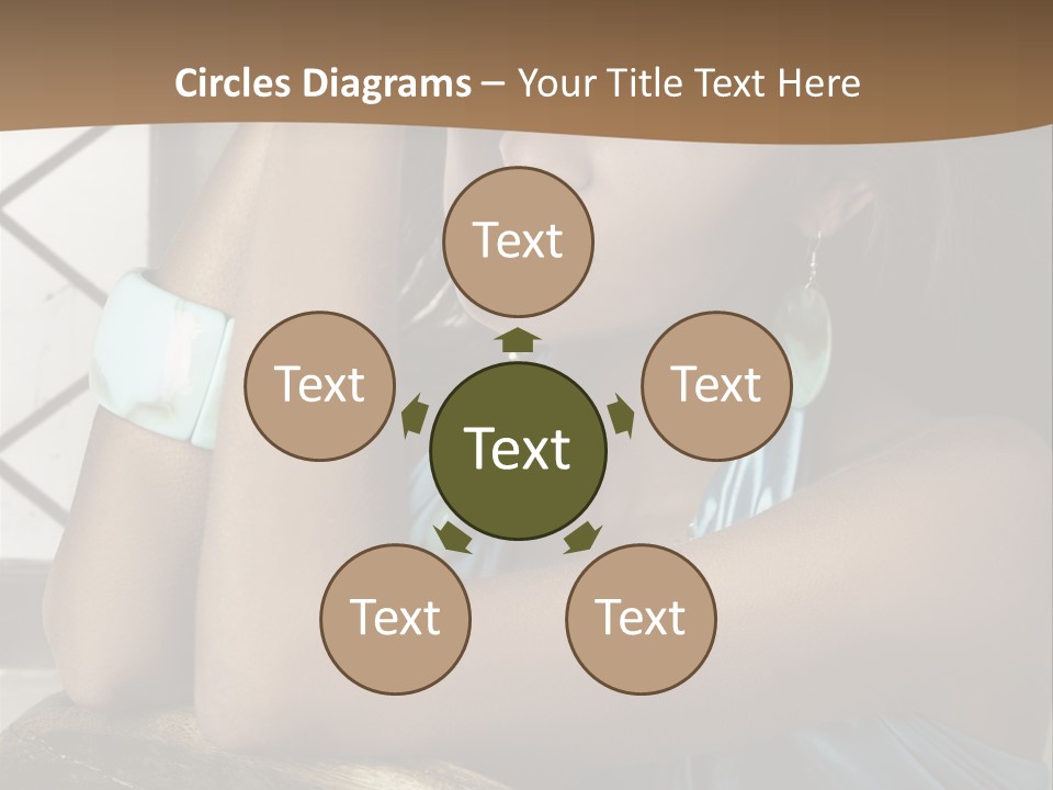 Figure Lips Passion PowerPoint Template