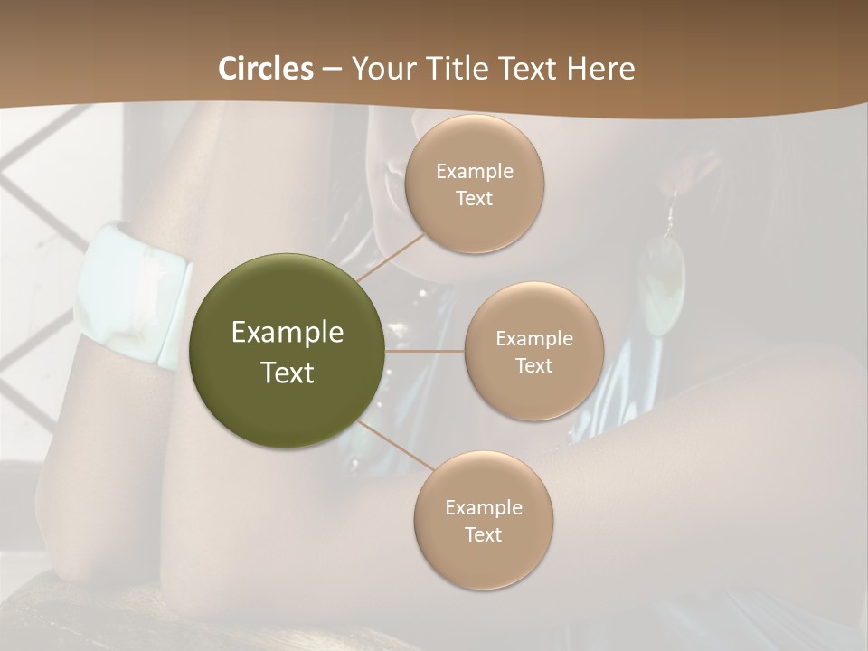 Figure Lips Passion PowerPoint Template