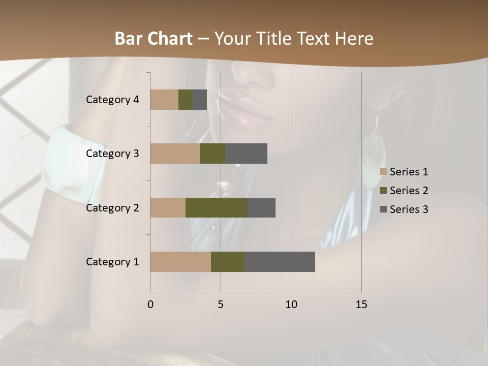 Figure Lips Passion PowerPoint Template