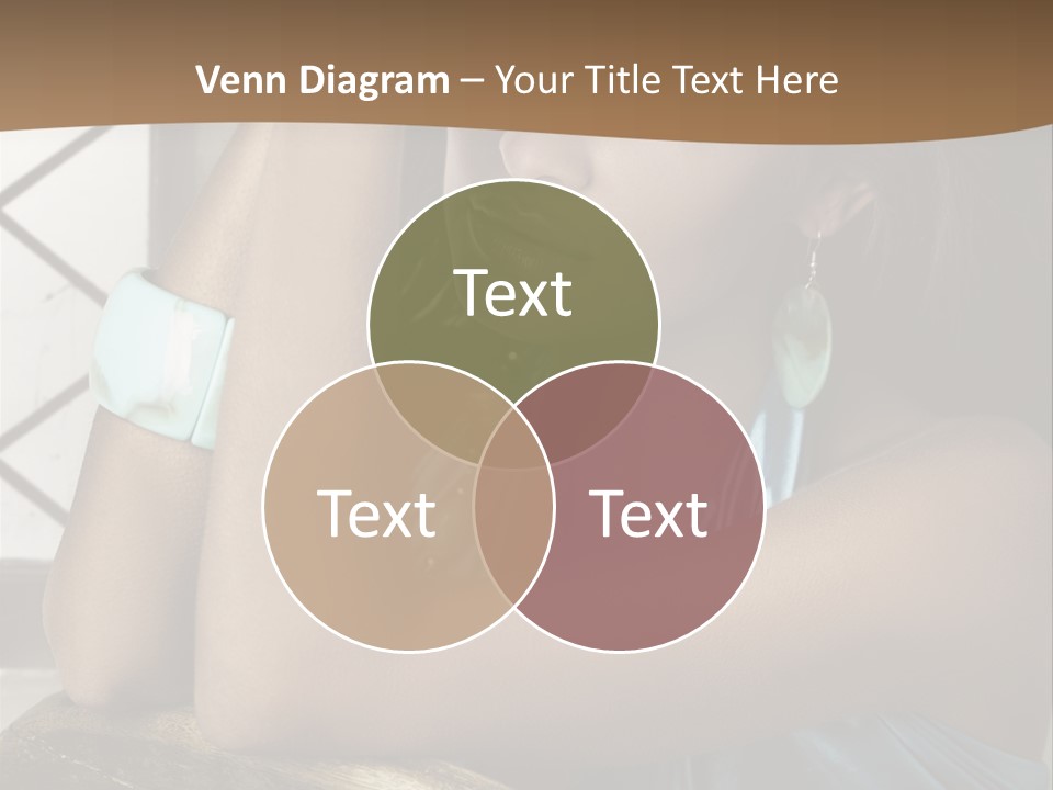 Figure Lips Passion PowerPoint Template