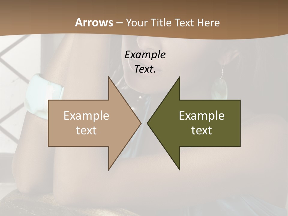 Figure Lips Passion PowerPoint Template