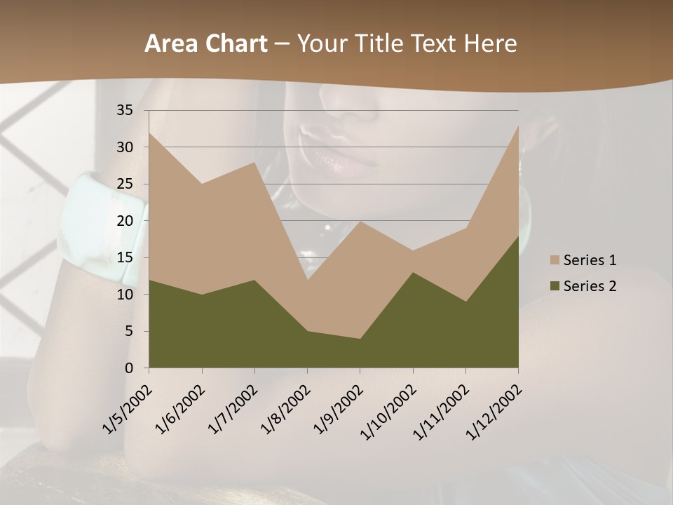 Figure Lips Passion PowerPoint Template