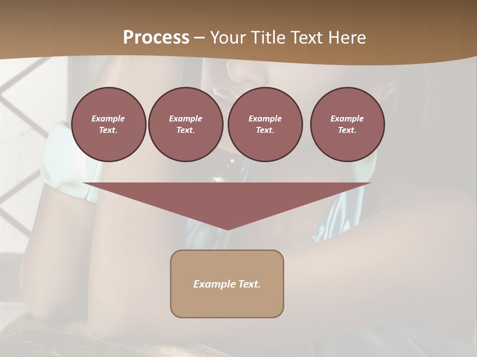 Figure Lips Passion PowerPoint Template