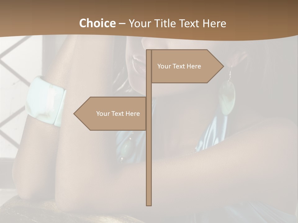 Figure Lips Passion PowerPoint Template