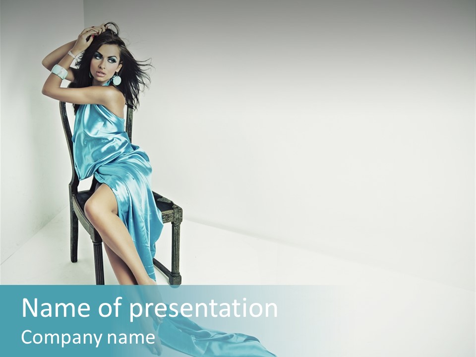 Vogue Dress Spa PowerPoint Template