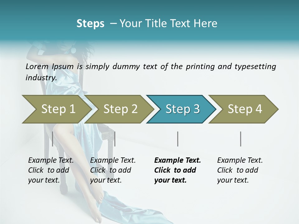 Vogue Dress Spa PowerPoint Template