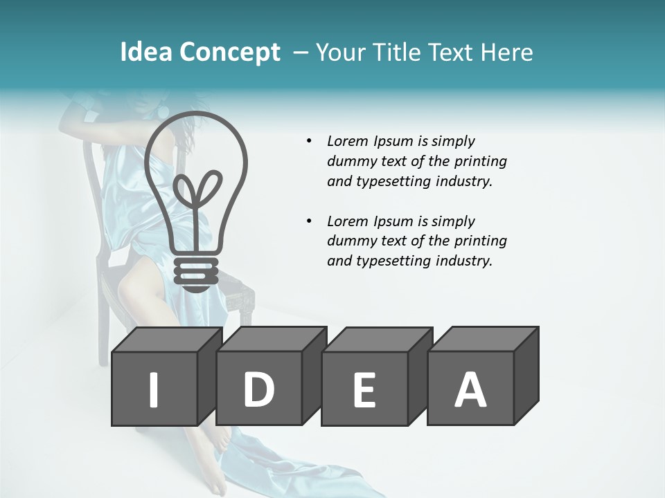 Vogue Dress Spa PowerPoint Template