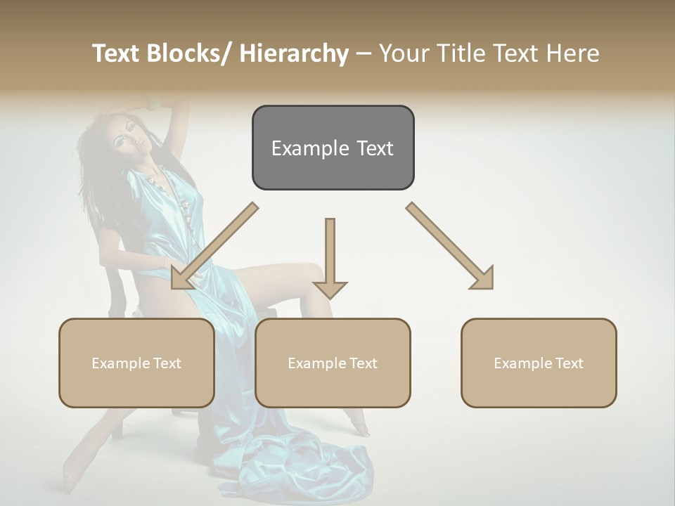 Pretty Lady Fashion PowerPoint Template