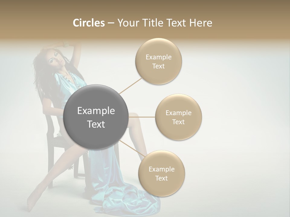 Pretty Lady Fashion PowerPoint Template