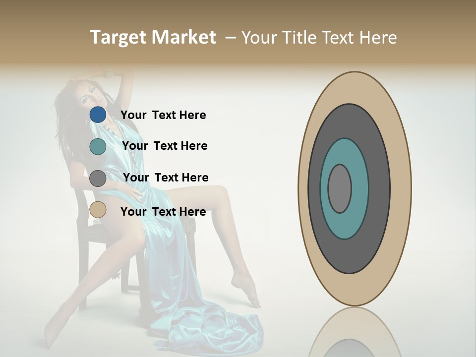 Pretty Lady Fashion PowerPoint Template