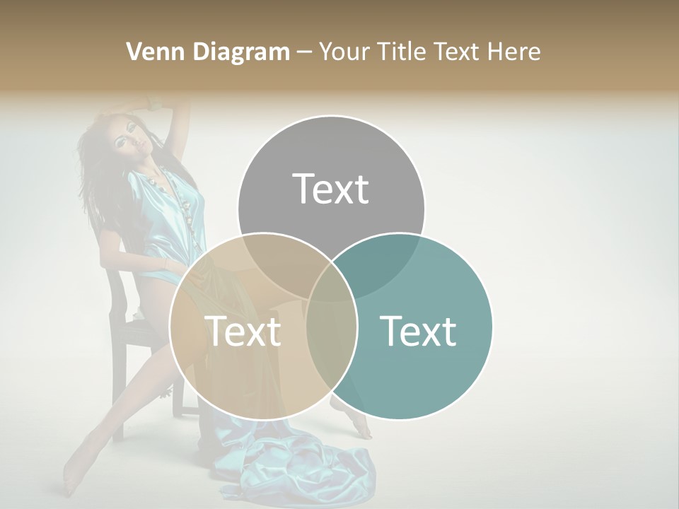 Pretty Lady Fashion PowerPoint Template