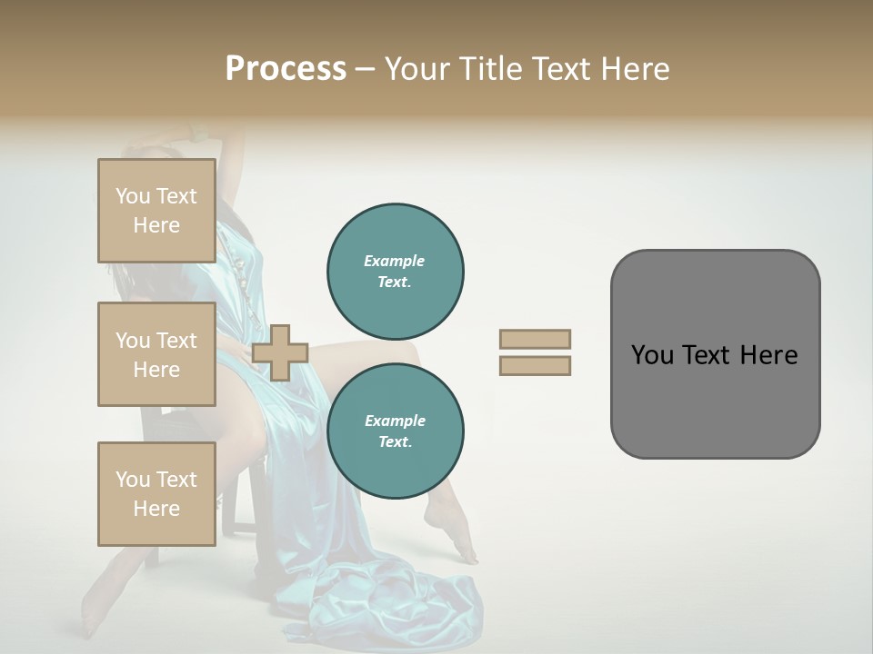 Pretty Lady Fashion PowerPoint Template