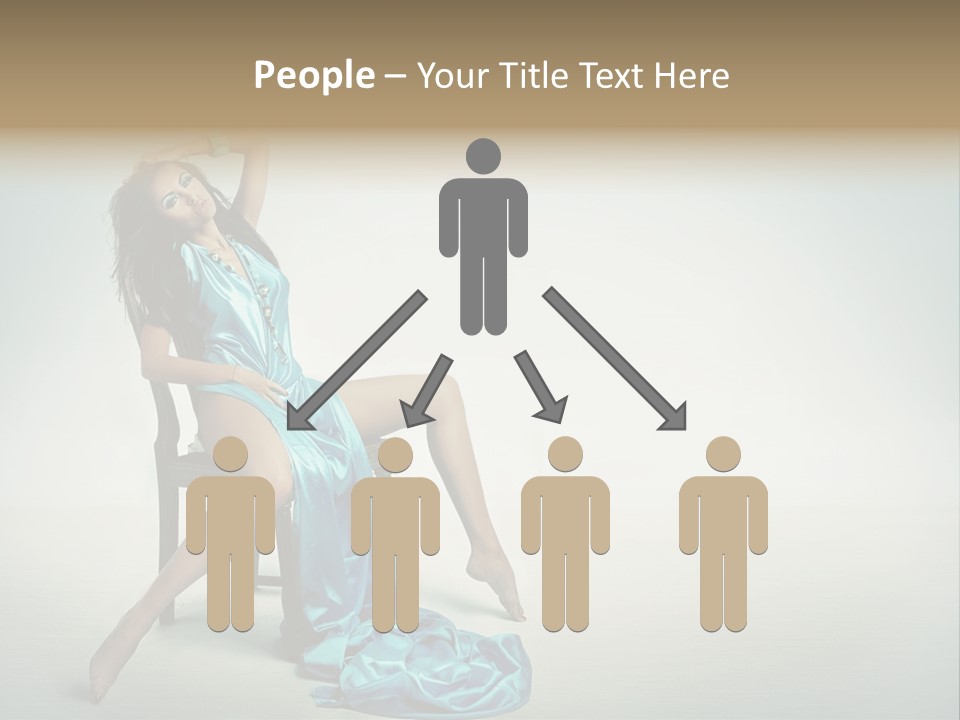 Pretty Lady Fashion PowerPoint Template