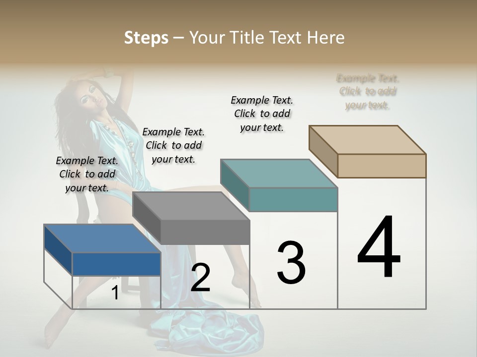 Pretty Lady Fashion PowerPoint Template