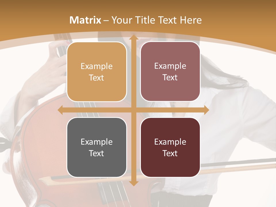 Shirt Beauty Portrait PowerPoint Template