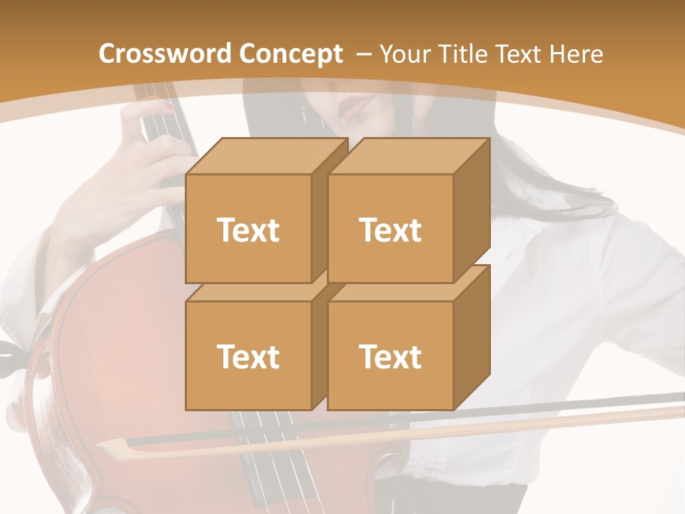 Shirt Beauty Portrait PowerPoint Template